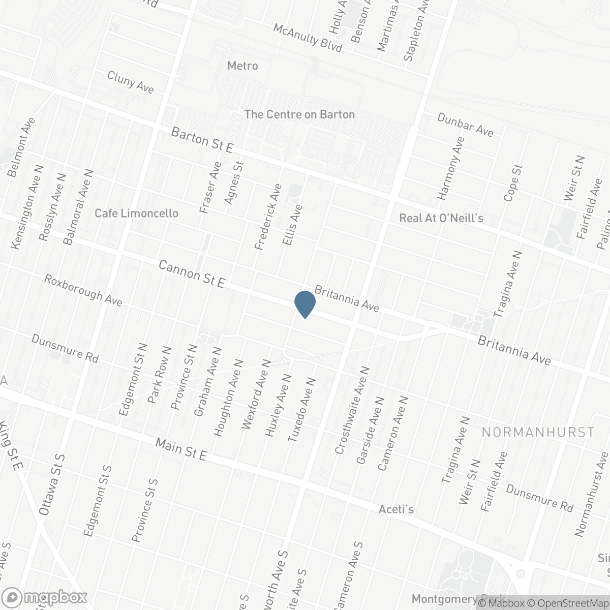 1367 CANNON Street E, Hamilton, Ontario L8H 1W2